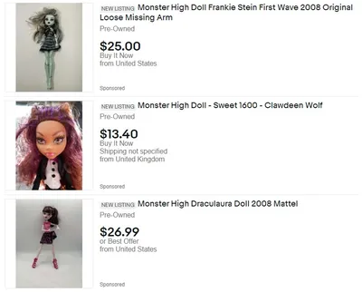 Monster High: Модельная кукла Дракулаура: купить куклу по низкой цене в  Алматы, Казахстане | 