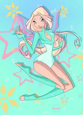 Аниме портреты всех Винкс, включая Рокси от Mimi | Bloom winx club, Anime  style, Anime