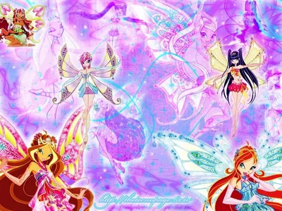 Dimkin Dvorik: Главные героини сериала Winx Club