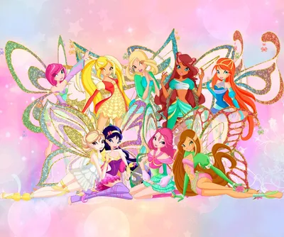 Хронология всех мультфильмов WINX | pink world | Дзен