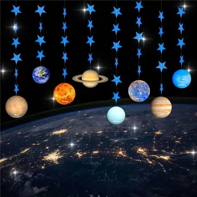 Космос, все девять планет, вселенная…» — создано в Шедевруме
