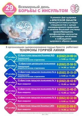 Всемирный день борьбы с инсультом