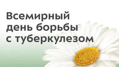 24 марта – Всемирный день борьбы с туберкулезом — ГАУЗ ГКБ 2