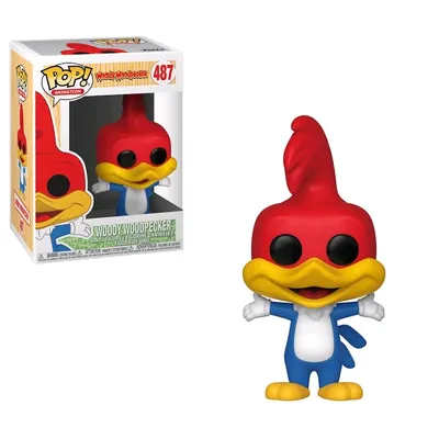 Фигурка Вуди Вудпекер (Woody Woodpecker) Фанко ПОП Россия из мультсериала  Woody Woodpecker — Funko POP Russia