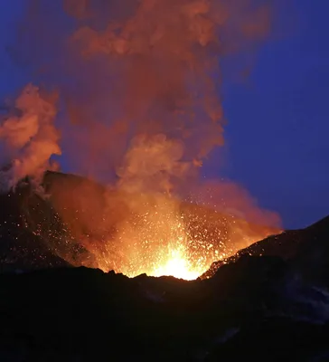 В Африке началось извержение вулкана Ньирагонго — РБК