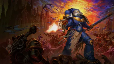 В новом геймплейном трейлере Warhammer 40,000: Space Marine 2 подтвердили  кооператив и уточнили сроки релиза