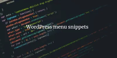 Меню на WordPress: как сделать и добавить на сайт | Евробайт
