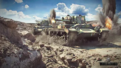 Download wallpaper stones, tank, tanks, shots, world of tanks, valentine,  wot, Valentine, section games in resolution 1920x1080