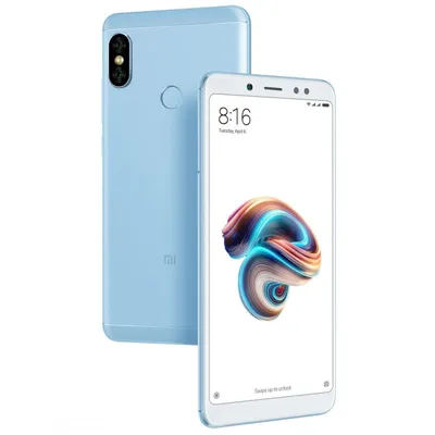 Back Panel Cover for Xiaomi Redmi Note 5 Pro - Blue - 