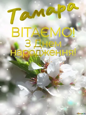 Тамара З Днем народження! Безкоштовна картинка - 4323