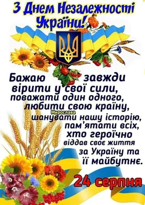 Банер З днем Незалежності України. Банери на державні свята  (ID#1448779857), цена:  ₴, купить на 