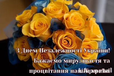 День Незалежності України: привітання своїми словами, у віршах та картинках  — 