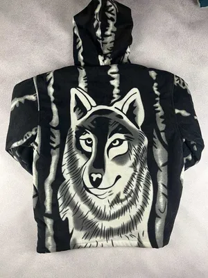 Wolf Fleece Фліска з вовками флиска волк Supreme Wolf L: 800 грн. - Кофты  Львов на Olx