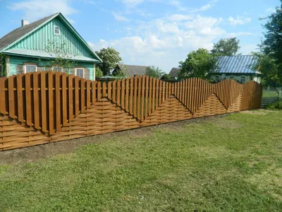 Фото современных заборов для загородного дома, коттеджа, дачи.