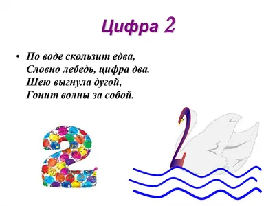 Стишки и загадки про цифры - презентация онлайн