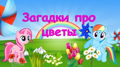 Загадки про цветы. загадка ответ. мультики. - YouTube