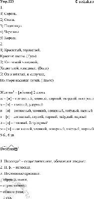 Решено)Упр.223 Часть 2 ГДЗ Быстрова Кибирева 5 класс по русскому языку