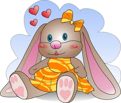 белый кролик с большими ушами PNG , кролик, заяц, прозрачный фон PNG  картинки и пнг рисунок для бесплатной загрузки