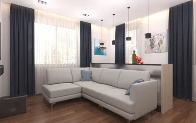 Идеи для дизайна гостиной в квартире на 20 квадратов | Дизайн интерьера |  Дзен