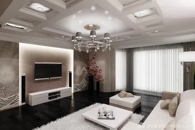 Дизайн интерьера зала – фото и дизайн проекты зала в квартирах и домах