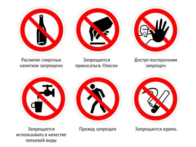 ЗАПРЕЩАЮЩИЕ ЗНАКИ - Знаки безопасности купить по цене Запросить цену в г  Москва скидки