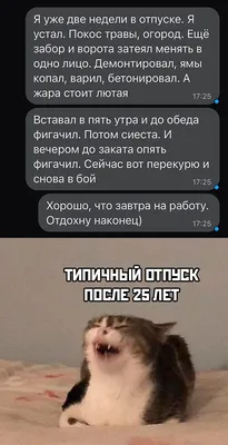 Выходи в отпуск, говорили они - ЯПлакалъ