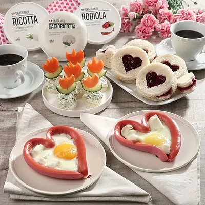 Завтрак от любимой 14 февраля | Пикабу