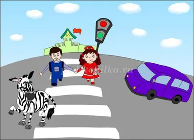 Правила дорожного движения (ПДД) 🚗 для детей в стихах. 🚦 Развивающий  мультик. Урок 1 - YouTube