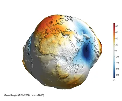 3D модель Земли без воды - ЯПлакалъ