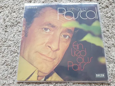 Жан Клод Паскаль - Ein Lied на виниловой пластинке Paris | eBay