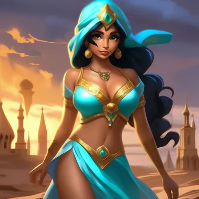 Walt Disney - Jasmine | Disney jasmine, Disney princess art, Disney  princess pictures