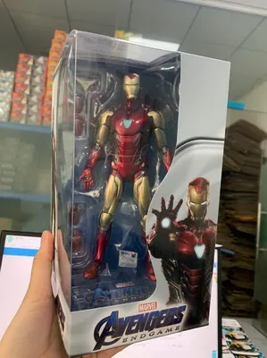 Аниме SHF Marvel Мстители 4 Endgame Железный человек MK85 мех фигурка Марк  85 модель игрушки кукла | AliExpress