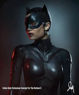 Ростовая фигура Женщина-кошка (Catwoman) 590х1650 мм - купить по выгодной  цене | Магазин шаблонов Принт100