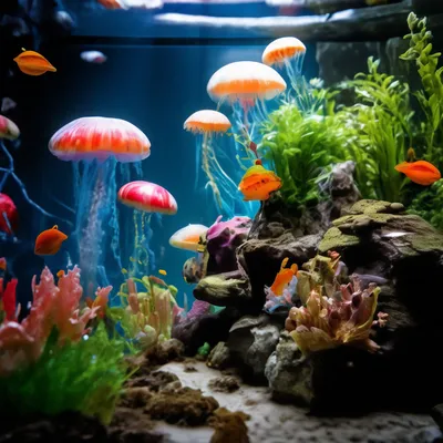 Живой аквариум: как и чем его украсить | ФМ Аква