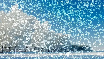 Фон падающий снег - 57 фото