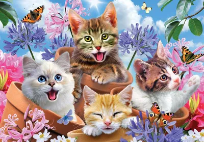 Красивые картинки с животными и цветами - самые интересные