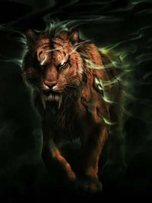 Лев собрал все животных в лесу, …» — создано в Шедевруме