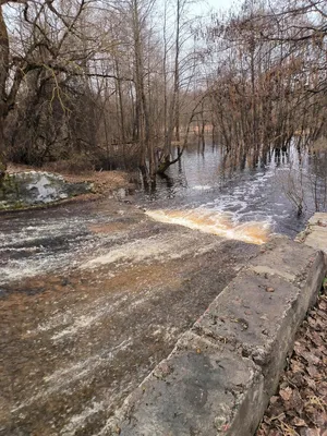 Показали фото весенних водопадов на живописных объектах ЖКХ в брянской  Ковшовке | Брянский Ворчун | Дзен