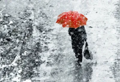 Дождь зимой (56 фото) - 56 фото