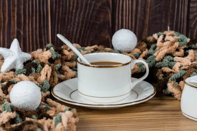 Зима,кружка горячего кофе,вид из …» — создано в Шедевруме