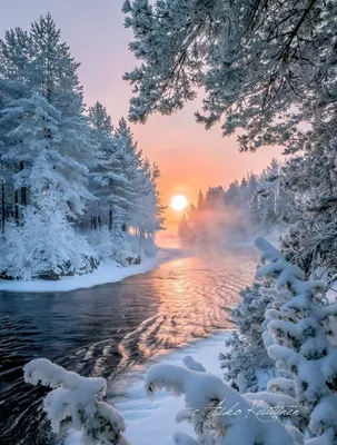 Зимняя красота - 54 фото