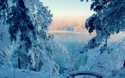 Обои зима, снег, дом картинки на рабочий стол, раздел природа - скачать
