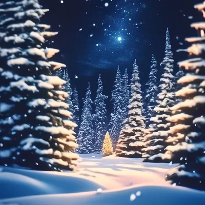 Картина «Зима в лесу». Размер: 45x55 (см). Художник Dmitry Des - Купить  онлайн с доставкой в онлайн-галерее 