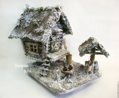 Вечерние посиделки: Зимняя избушка / Small winter house