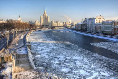 qvestor@ — Зимняя Москва-река — Российское фото