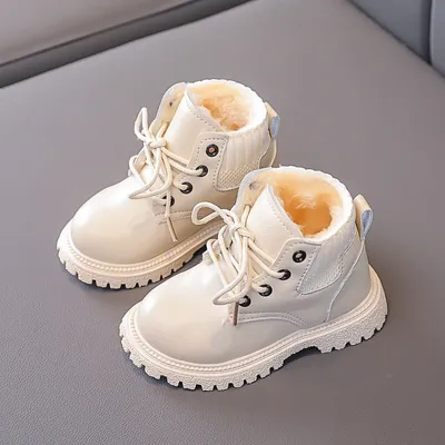 Детская обувь с хлопковой подкладкой, обувь для малышей для женщин, детская  обувь, зимняя Флисовая теплая мягкая подошва для детей от 0 до 1 года |  AliExpress