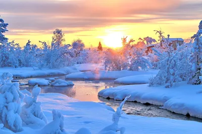 Зимняя сказка красивые картинки