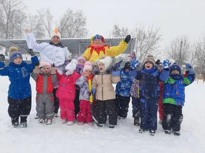 Зимние развлечения в детском саду №7 Красноуфимск Онлайн
