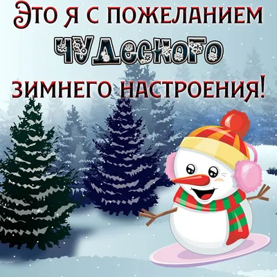 Пин от пользователя Лёля Galustyan на доске Зимние пожелания + новогодние |  Зимние развлечения, Открытки, Зима