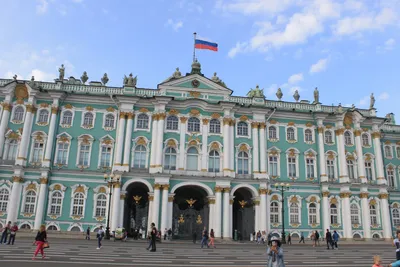 Зимний дворец в Санкт-Петербурге ☀️: история создания, краткое описание —  